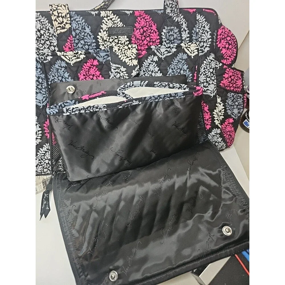 Vera Bradley Northern Lights Diaper Bag With Changing Pad